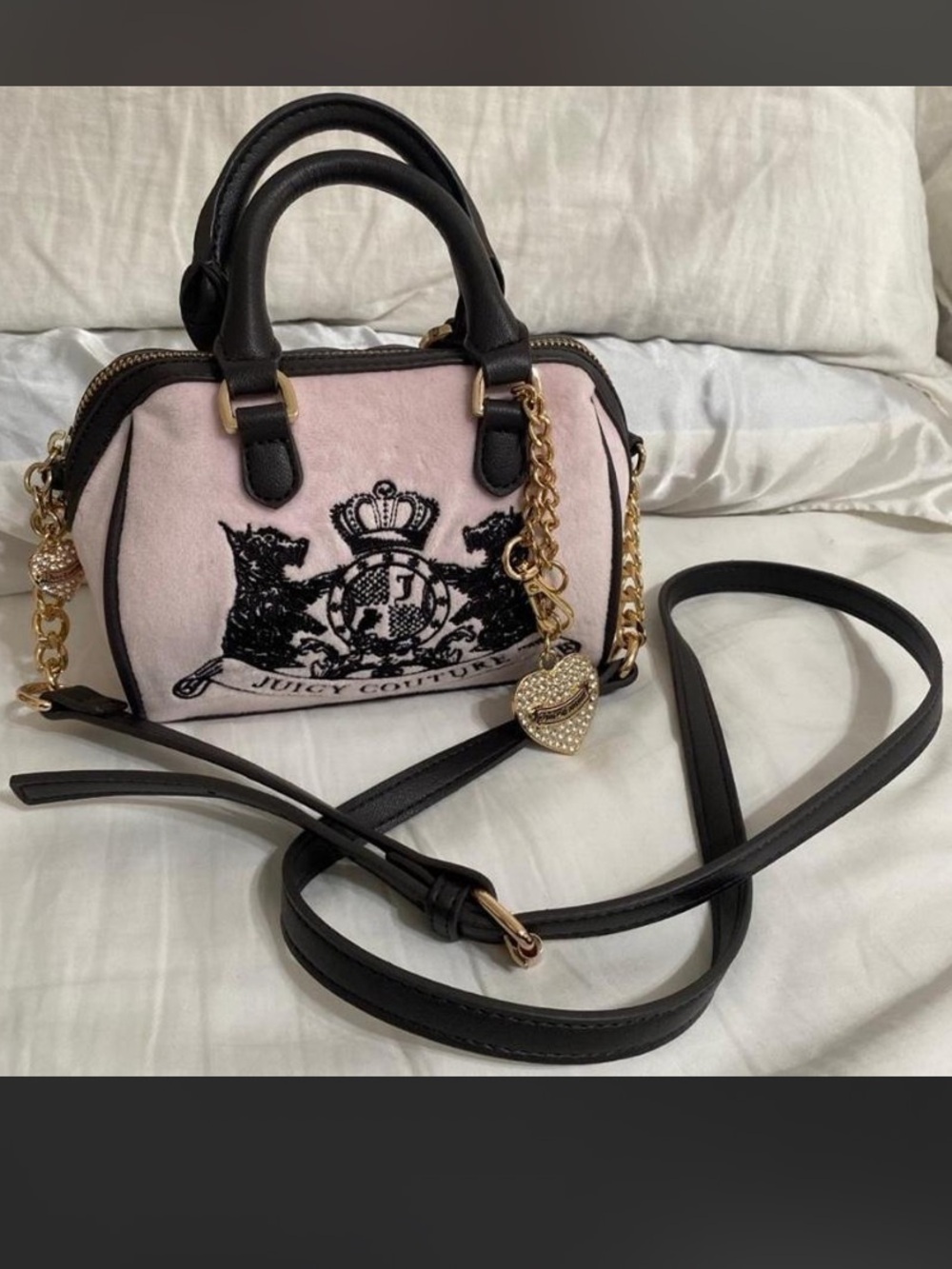 Juicy Couture mini crossbody satchel